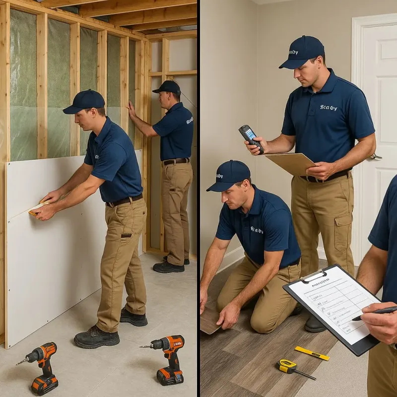 Repairs and Reconstruction process in Capron, IL